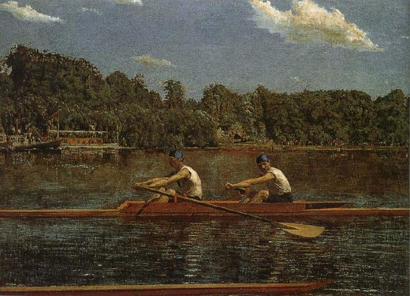 Thomas Eakins Biglin Brother-s Match china oil painting image